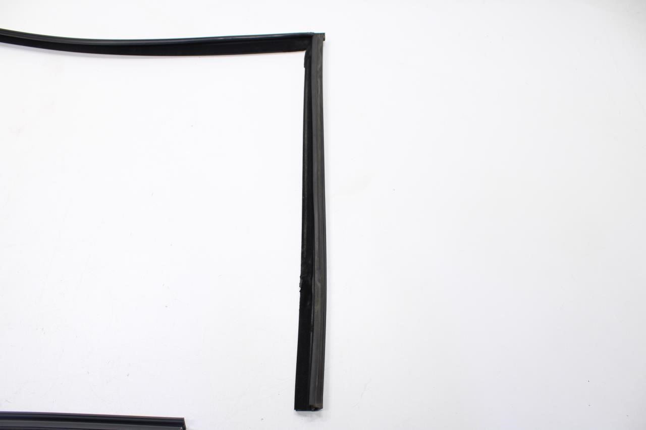 10-15 BMW 750i xDrive Front Left Door Run Channel Belt Outer Inner Molding Seal - Alshned Auto Parts