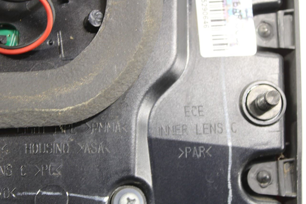 2016-2018 Infiniti QX60 Rear Left Driver Side Inner Tail Light Lamp 26545-9NC0A - Alshned Auto Parts