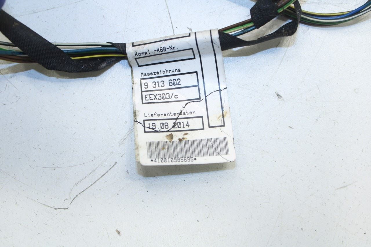 2013-2016 BMW 328i xDrive SULEV Front Right Side Door Wire Harness 9313644 OEM - Alshned Auto Parts
