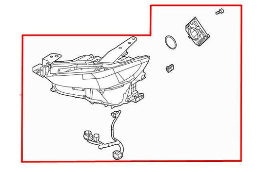20-24 Mazda CX30 S 2.5L AWD Front Passenger Right Side LED Headlight Lamp *ReaD* - Alshned Auto Parts