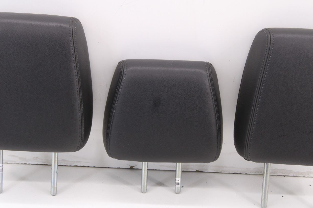 13-16 Ford F250 Lariat Crew Cab Rear RH LH and Center 2nd Row Seat Headrest Set - Alshned Auto Parts