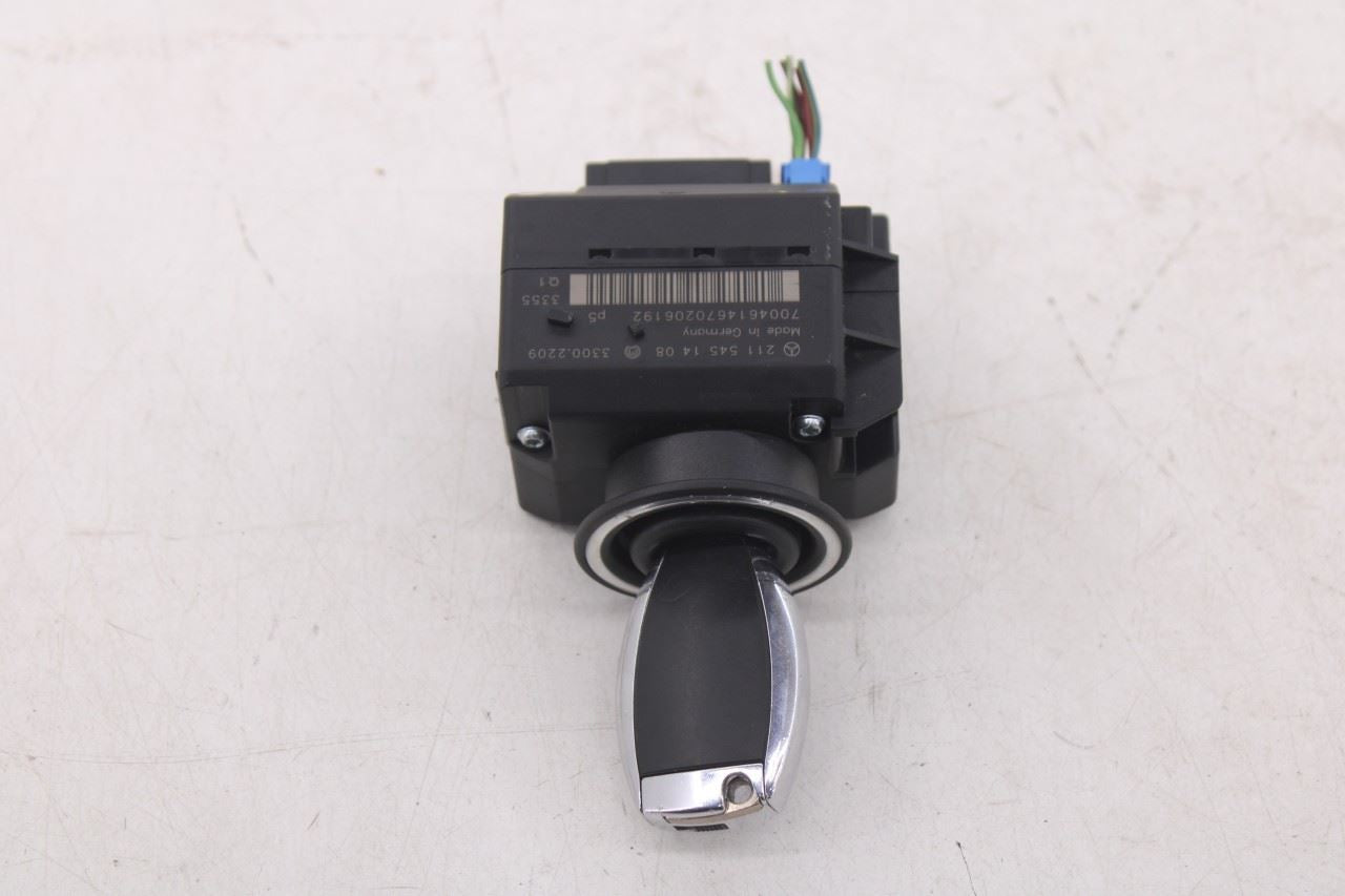 2003-06 Mercedes-Benz E500 Ignition Lock Cylinder Switch w/ Key Fob Transmitter - Alshned Auto Parts