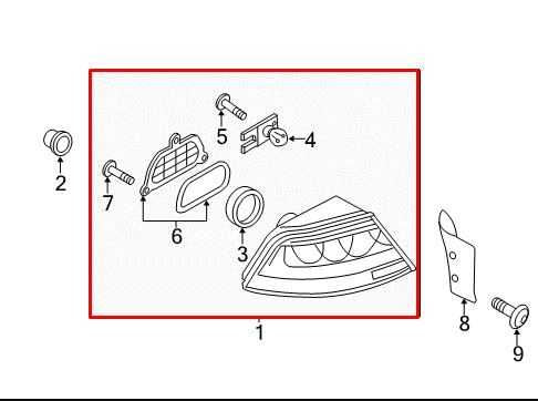 2012-2015 Audi A7 Premium Rear Left Driver Side Tail Light Lamp 4G8-945-095-A - Alshned Auto Parts