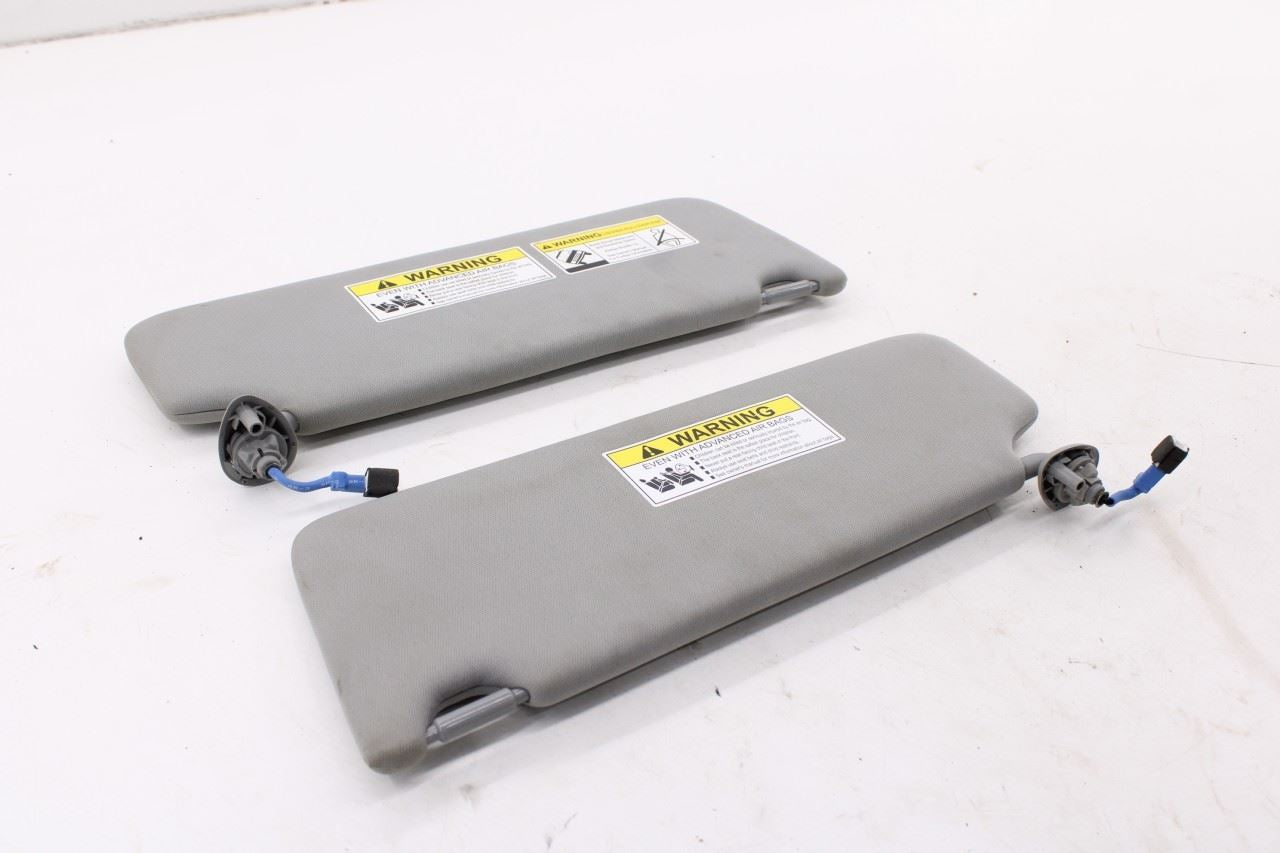 17-20 Acura MDX w/ Technology Pkg Front RH and LH Sun Visor Set w/ Illum Mirror - Alshned Auto Parts