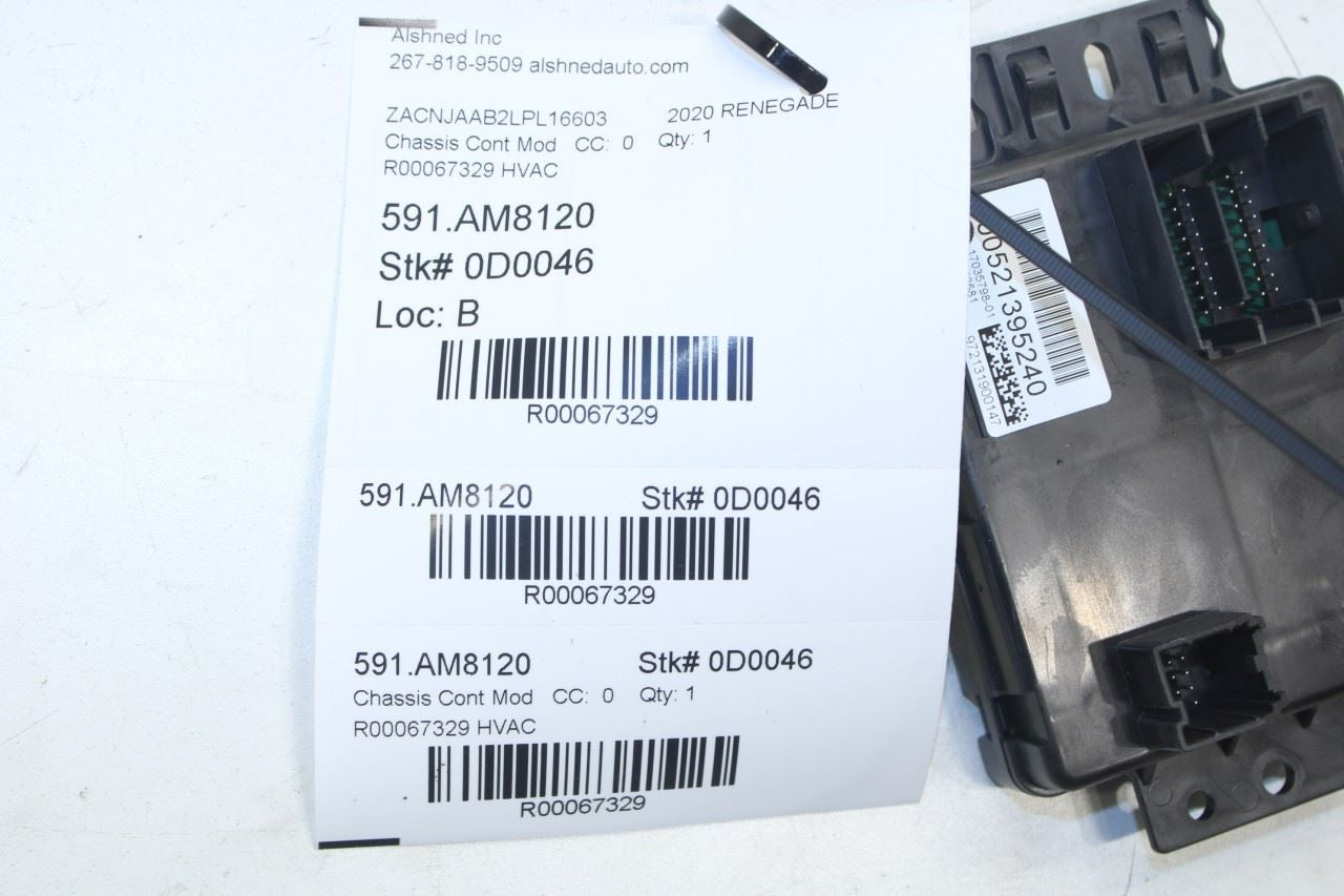 2018-2021 Jeep Renegade Sport AC Heater Temperature Climate Control Module - Alshned Auto Parts