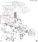 2019-2024 Chevrolet Blazer 2LT FWD Front Stabilizer Sway Anti-Roll Bar 85127572 - Alshned Auto Parts