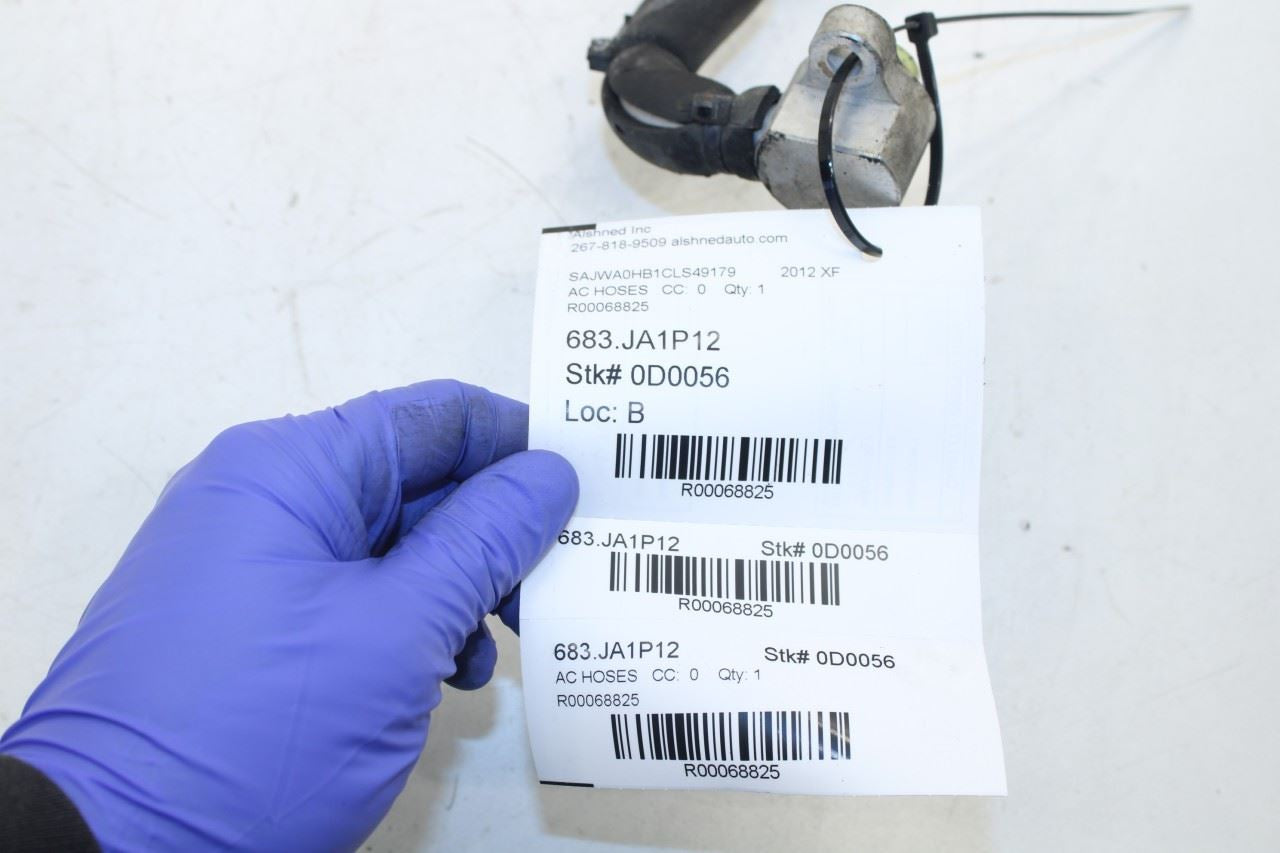 10-15 Jaguar XF Portfolio 5.0L RWD AC Conditioning Inlet Suction Hose Tube Line - Alshned Auto Parts