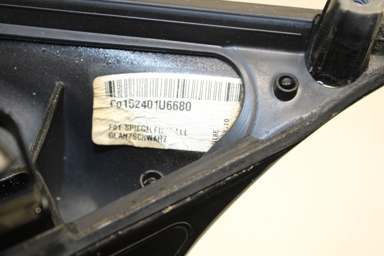 10-12 BMW 750Li xDrive 4.4L Front Driver Left Side Rear View Mirror 51167282127 - Alshned Auto Parts