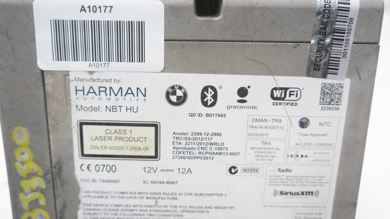 2010-2016 BMW 535i Harman Navi Audio Radio CD Player Receiver 65129327320 *ReaD*6