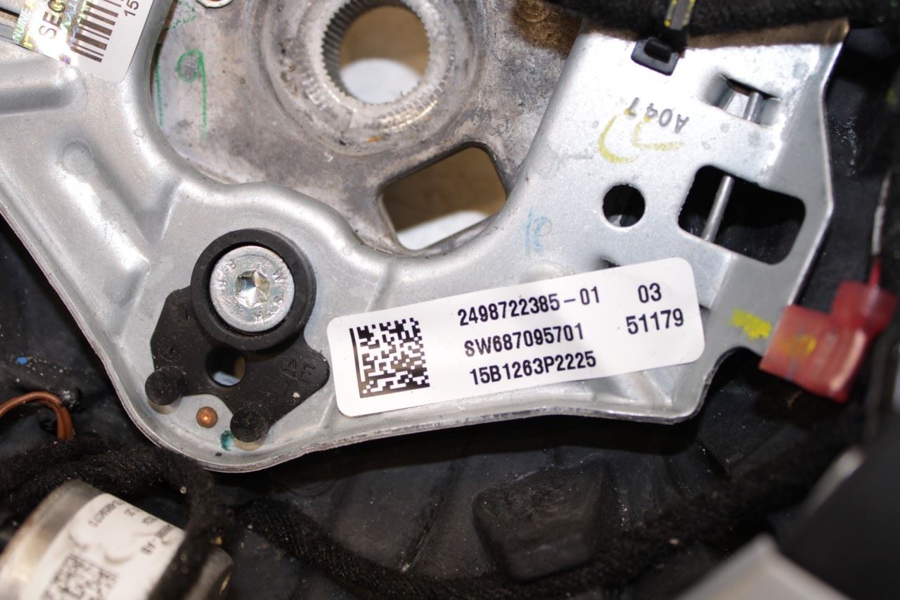 2011-2017 BMW X3 xDrive28i 2.0L AWD Steering Wheel Leather w/ Control Buttons - Alshned Auto Parts