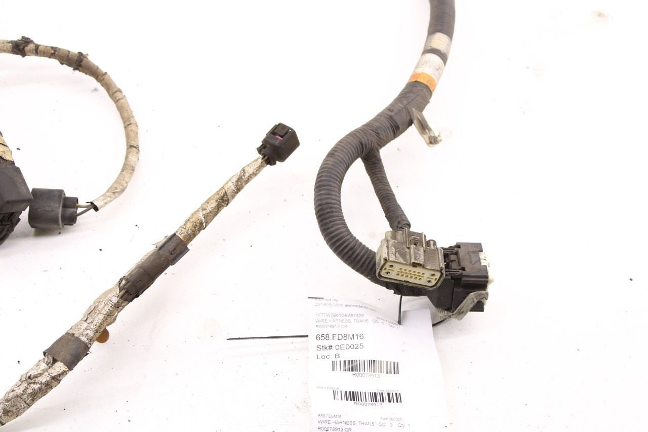 12-16 Ford F-250 Lariat 6.2L 6 Spd Auto Transmission (6R140) Wire Harness *ReaD* - Alshned Auto Parts