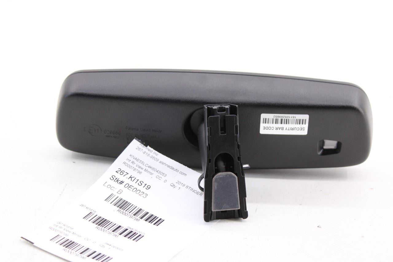 2018-2021 KIA Stinger GT2 AWD Interior Inside Rear View Mirror 85101-4U200 OEM - Alshned Auto Parts