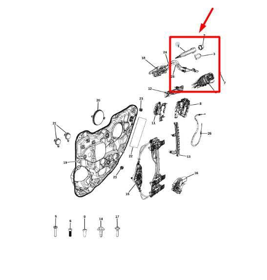 2018-2021 Jeep Cherokee Rear Right Side Door Exterior Handle 68084836AE OEM - Alshned Auto Parts