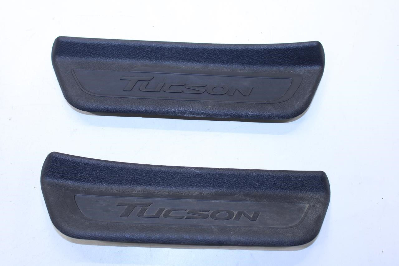 2016-21 Hyundai Tucson Value Rear LH and RH Door Sill Scuff Kick Step Plate Trim0