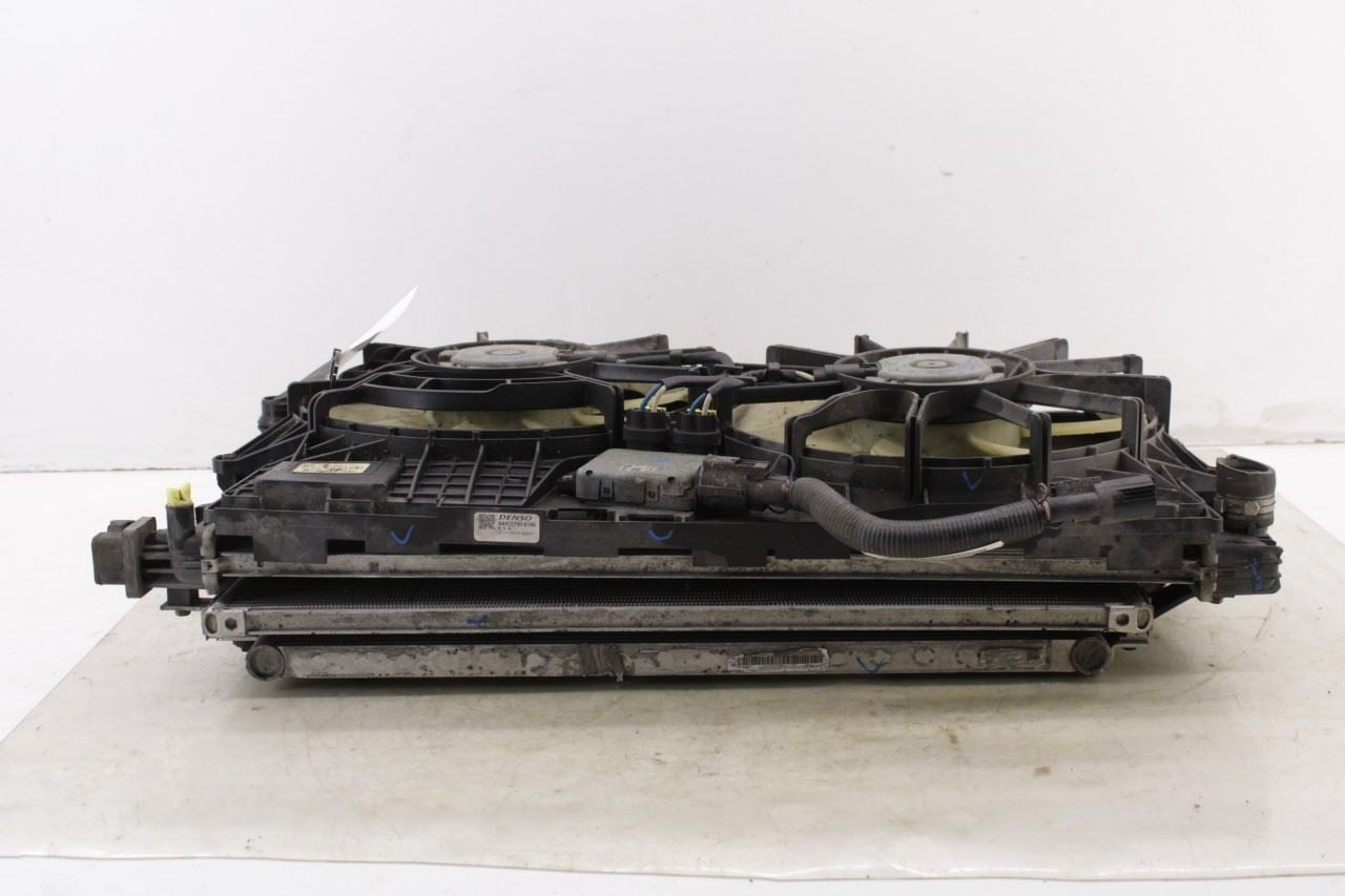 17-18 Jeep Cherokee Limited 3.2L Radiator w Dual Radiator Cooling Fan Motor Assy - Alshned Auto Parts