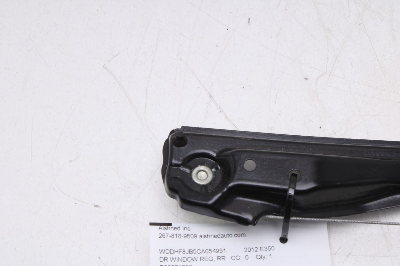 2010-16 Mercedes-Benz E350 Sport 4MATIC Rear Left Door Window Regulator w/ Motor - Alshned Auto Parts