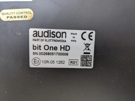 Audison Bit One Sound Audio High Definition Digital Signal Processor - Alshned Auto Parts