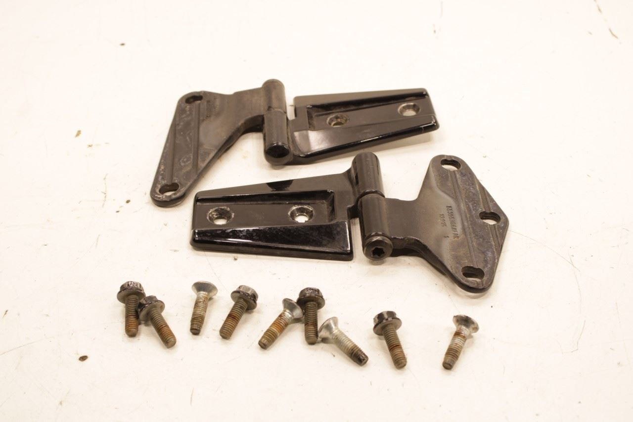 2007-18 Jeep Wrangler Sport 2dr Front Right Side Door Hinge Upper and Lower Pair - Alshned Auto Parts