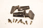 2007-18 Jeep Wrangler Sport 2dr Front Right Side Door Hinge Upper and Lower Pair - Alshned Auto Parts