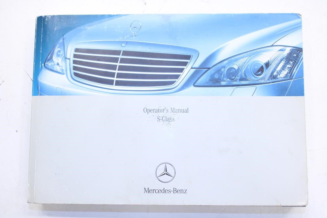 2010 Mercedes-Benz S550 Operators Manual Set with Case 2215841481 OEM - Alshned Auto Parts