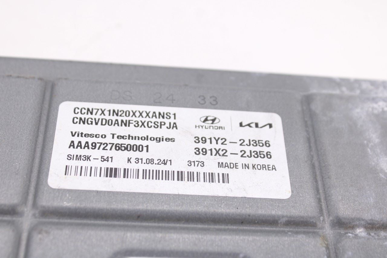 24-2026 Hyundai Elantra SE 2L Engine Computer Control Module ECU ECM 391Y2-2J3563