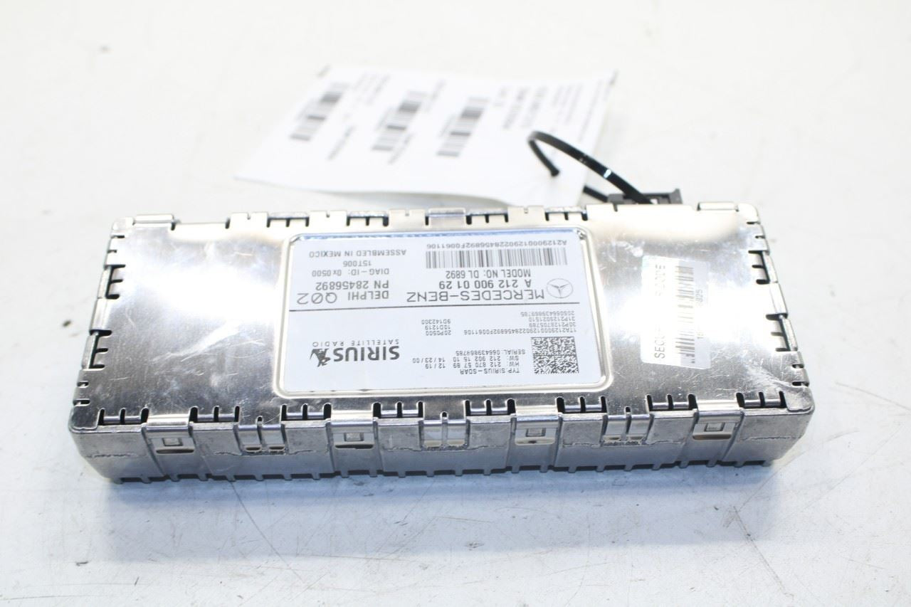 2012-2015 Mercedes-Benz ML350 Sirius Satellite Radio Receiver 212-900-01-29 OEM - Alshned Auto Parts