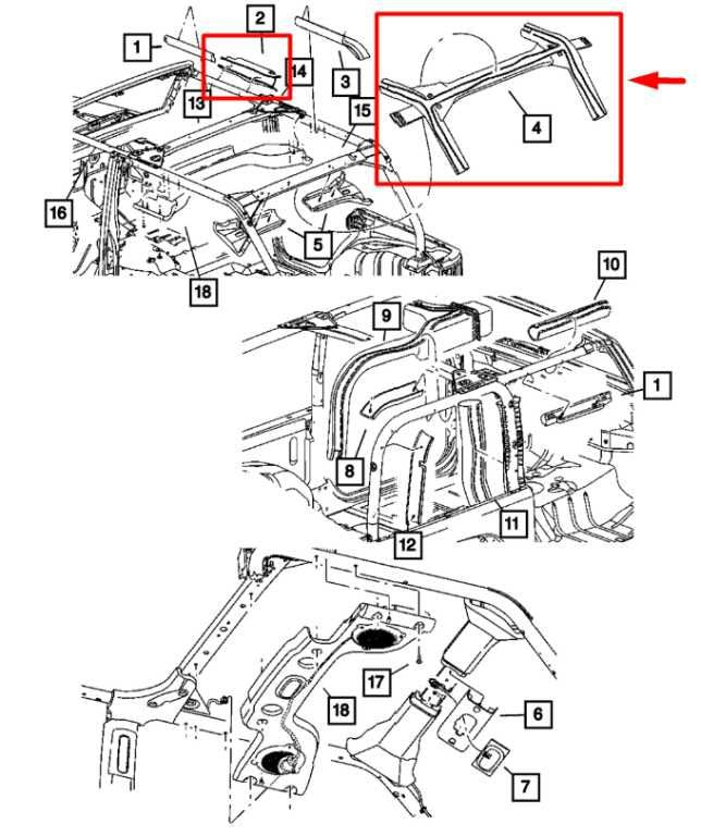2011-18 Jeep Wrangler Right and Left Roll Sport Bar Padding Cover Set 1AH62DX9AG - Alshned Auto Parts