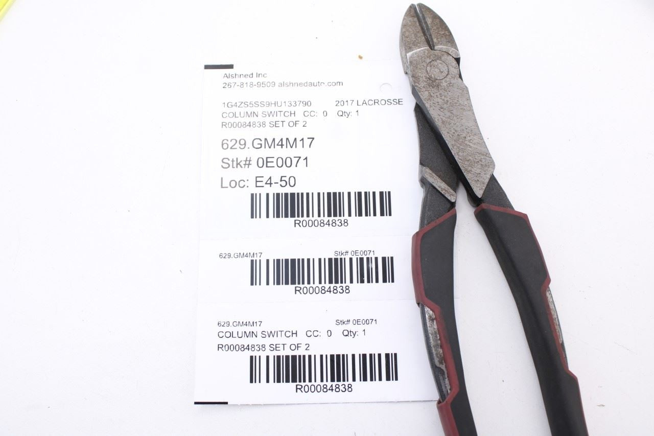 17-19 Buick LaCrosse Premium 3.6L Steering Column Light Turn Signal Wiper Switch - Alshned Auto Parts