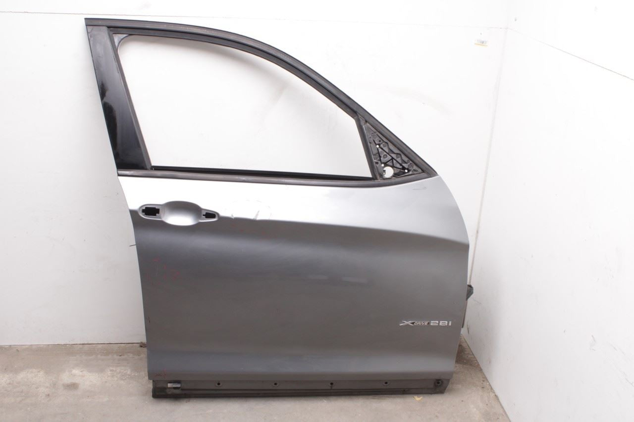 11-17 BMW X3 xDrive28i Front Right Passenger Door Shell Panel 41517355804 *ReaD* - Alshned Auto Parts