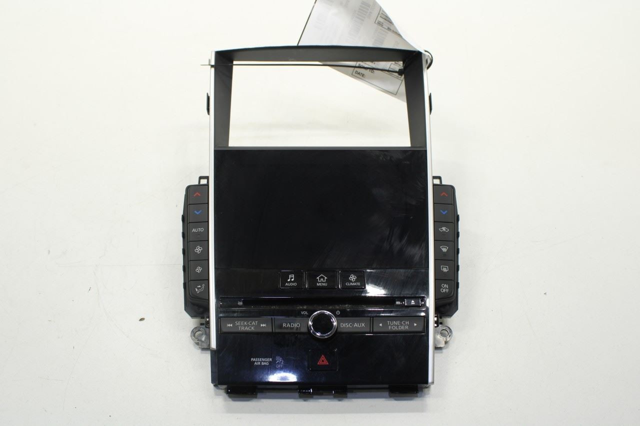 2017-2020 Infiniti Q60 Luxe Dash Display HVAC Climate Radio Faceplate Control - Alshned Auto Parts