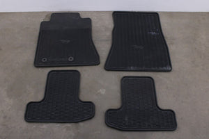 2015-23 Ford Mustang Conv V6 Front Rear RH and LH All Weather Rubber Floor Mats