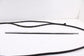 14-20 Acura MDX w/Technology Pkg Rear Left Door Run Channel w/ Weatherstrip Set - Alshned Auto Parts