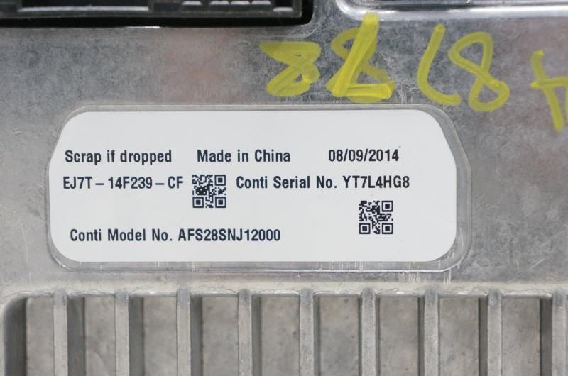 15-16 Lincoln MKC LS 2.3L AWD Voice Recognition Communication APIM SYNC 2 Module7