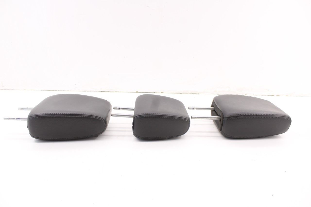 13-16 Ford F250 Lariat Crew Cab Rear RH LH and Center 2nd Row Seat Headrest Set - Alshned Auto Parts