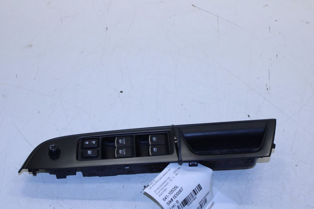 2016-2021 Subaru WRX Premium Front Left Master Power Window Switch 83071VA352 - Alshned Auto Parts
