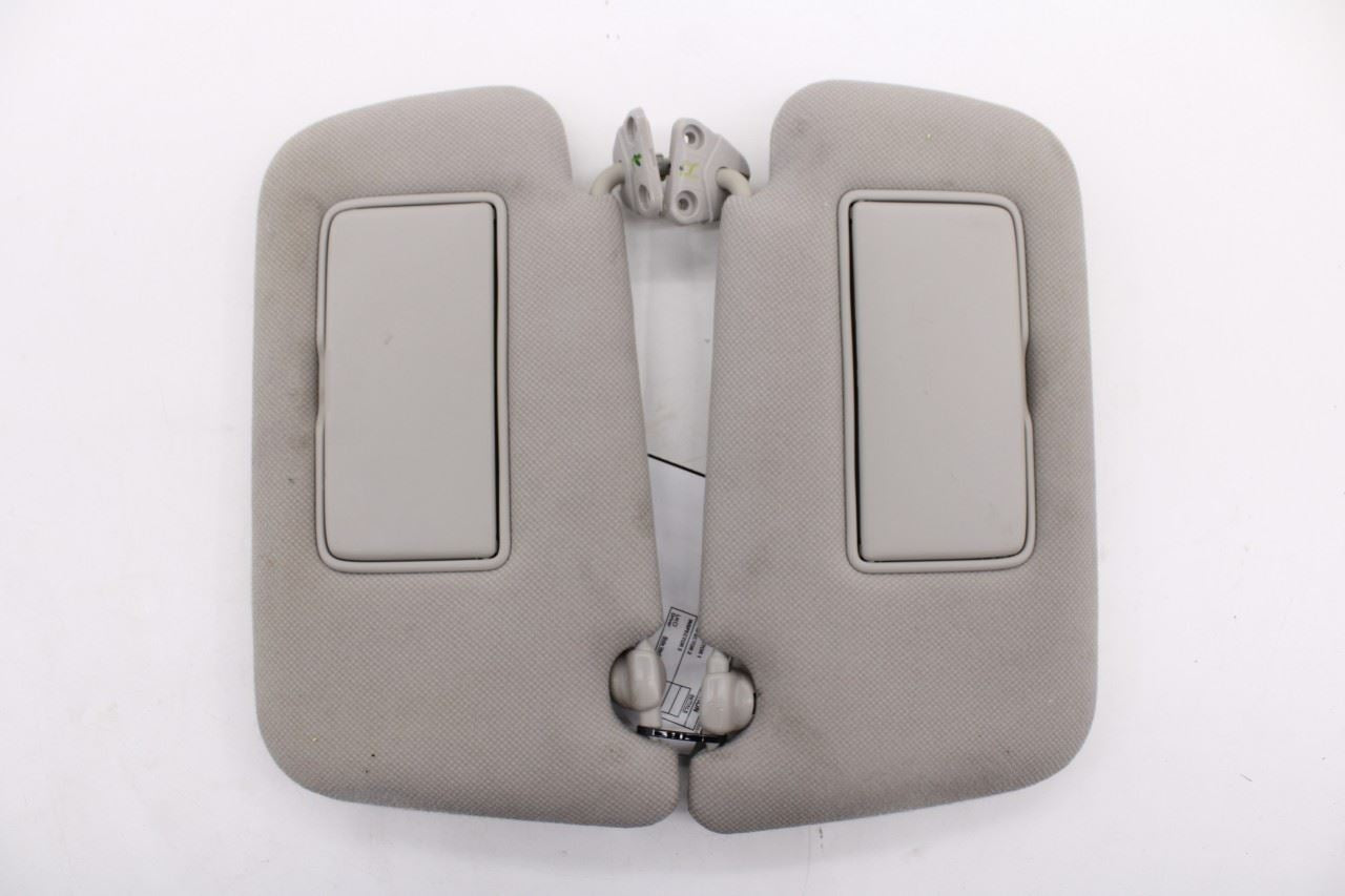 2013-19 Nissan Sentra SV Front Right and Left Side Sun Visor Set Cloth w/ Mirror7