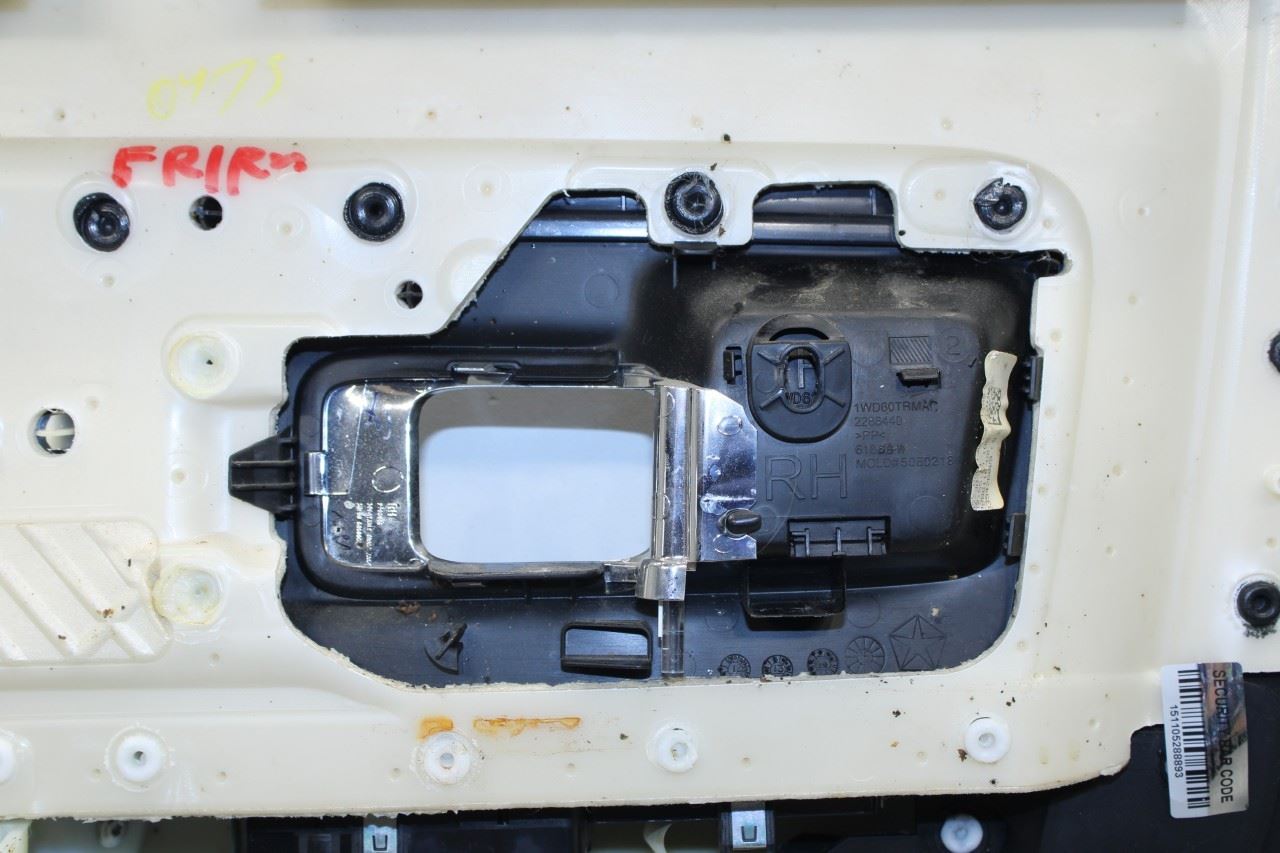 2013-18 Ram 1500 Crew Cab Laramie Front Right Door Trim Panel 1VY501X9AE *ReaD* - Alshned Auto Parts