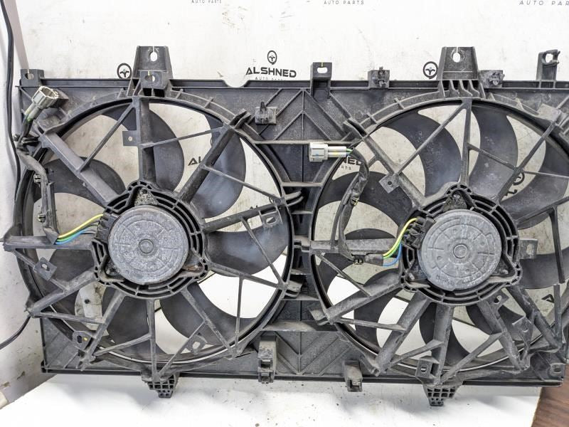 2014-2020 Nissan Rogue Dual Radiator Cooling Fan Motor Assembly 21481-4BA0A OEM - Alshned Auto Parts