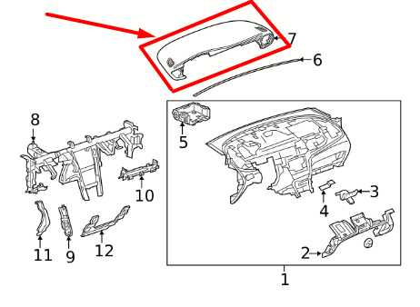 2017-2022 Buick Encore Dash Instrument Panel Upper Trim Panel 42574076 OEM - Alshned Auto Parts