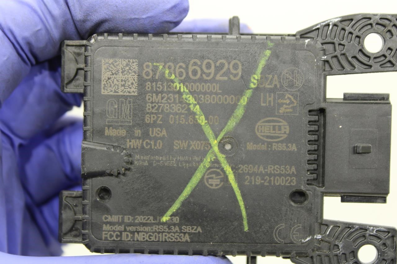 2024-2025 Cadillac XT4 Premium Rear Left Side Blind Spot Radar Sensor 87866929 - Alshned Auto Parts