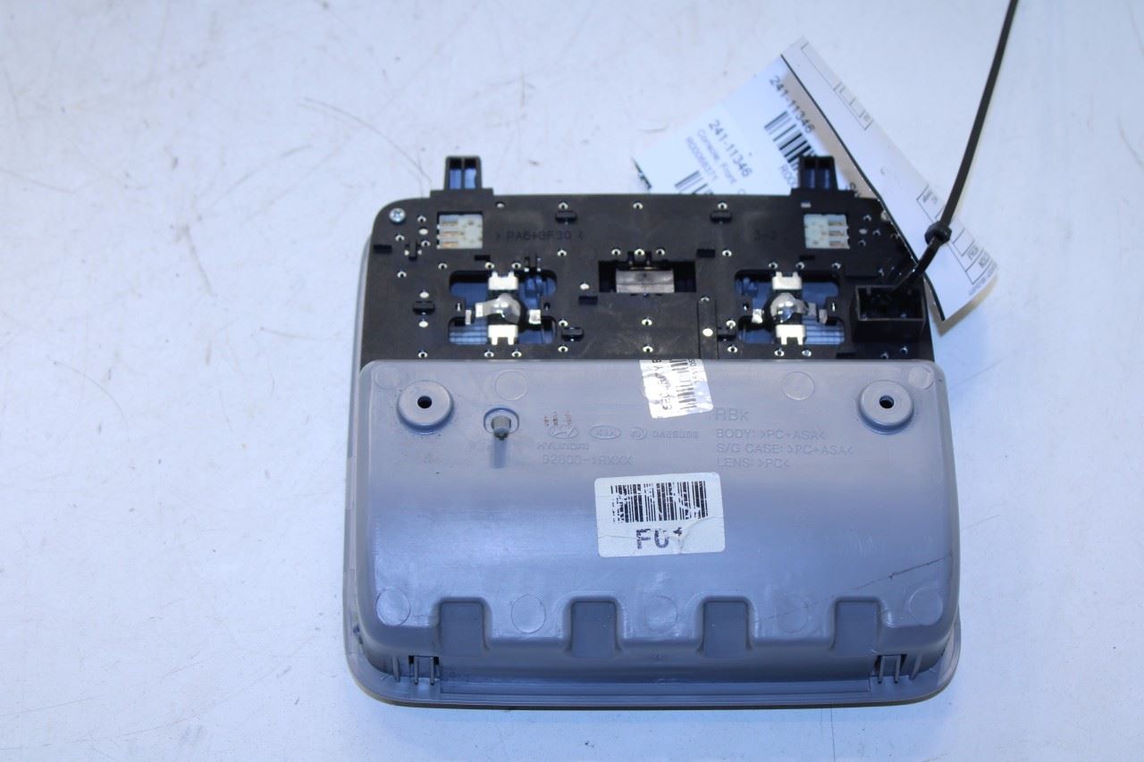 11-17 Hyundai Veloster Base Roof Overhead Console Dome Light Lamp 92800-1R000-8M - Alshned Auto Parts