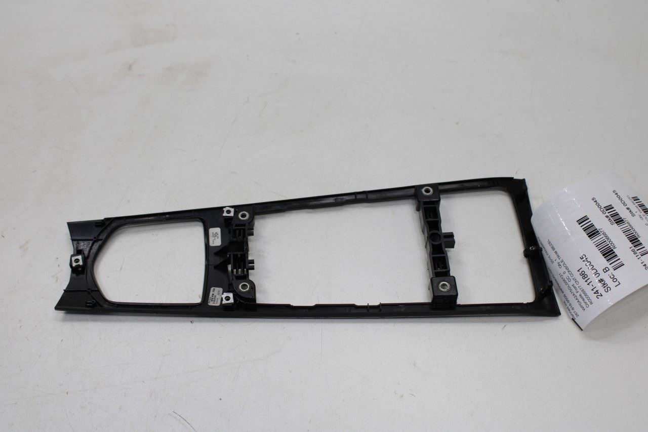 10-16 Porsche Panamera 4 Front Center Console Trim Bezel 970-553-371-00-A61 OEM - Alshned Auto Parts