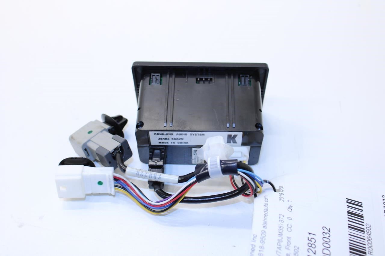 2015-2020 Infiniti Q50 Luxe RWD Console USB Port Aux Jack Media Hub 284H3-4GA2C - Alshned Auto Parts