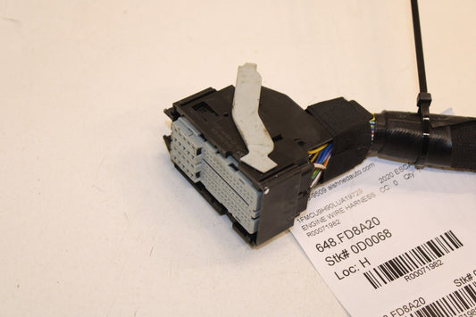 2020-2021 Ford Escape SEL 2.0L AWD Engine Wiring Harness KU5T-12C508-PF OEM - Alshned Auto Parts