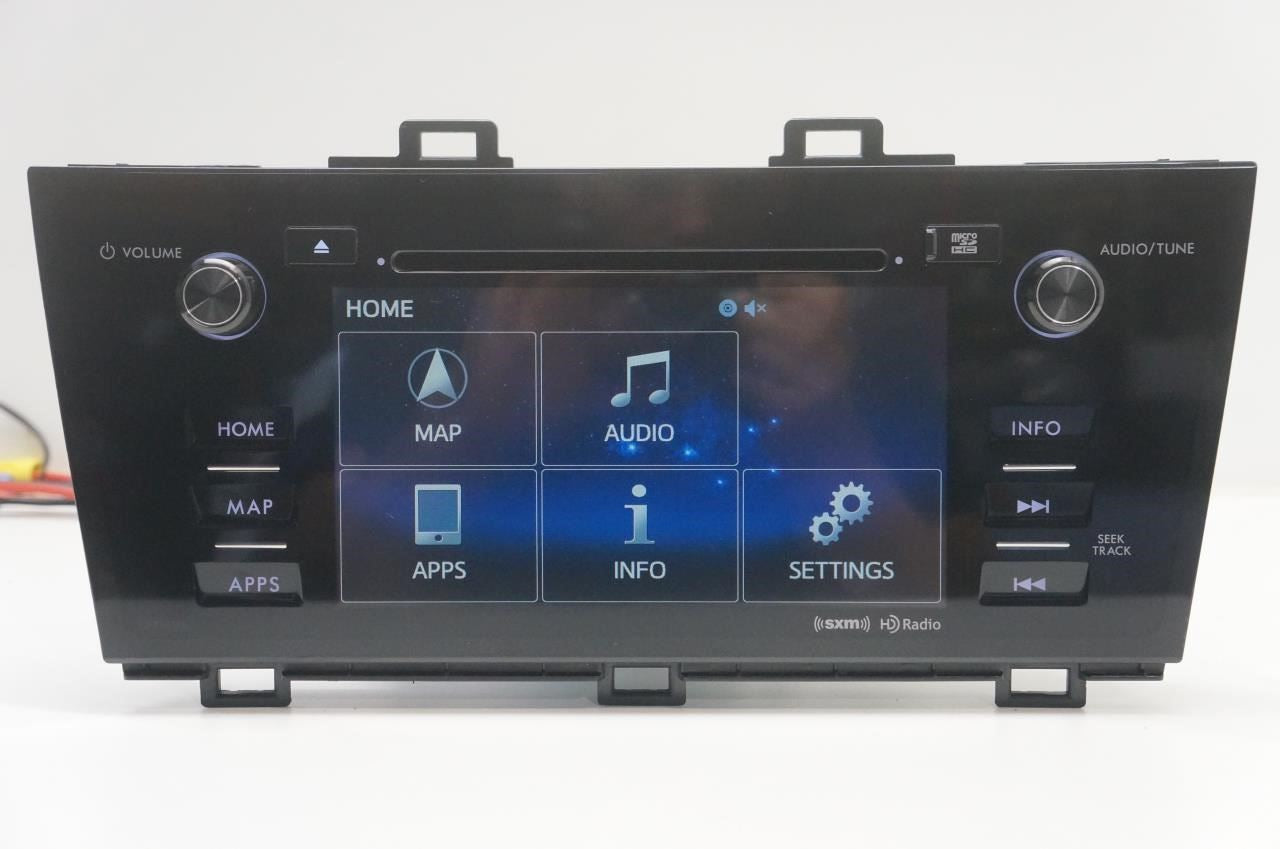 2017 Subaru Legacy Fujitsu Ten Navi Audio Radio CD Player Receiver with Display - Alshned Auto Parts