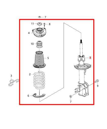 2019-22 Jeep Renegade Sport FWD Front Passenger Right Side Shock Strut Absorber - Alshned Auto Parts