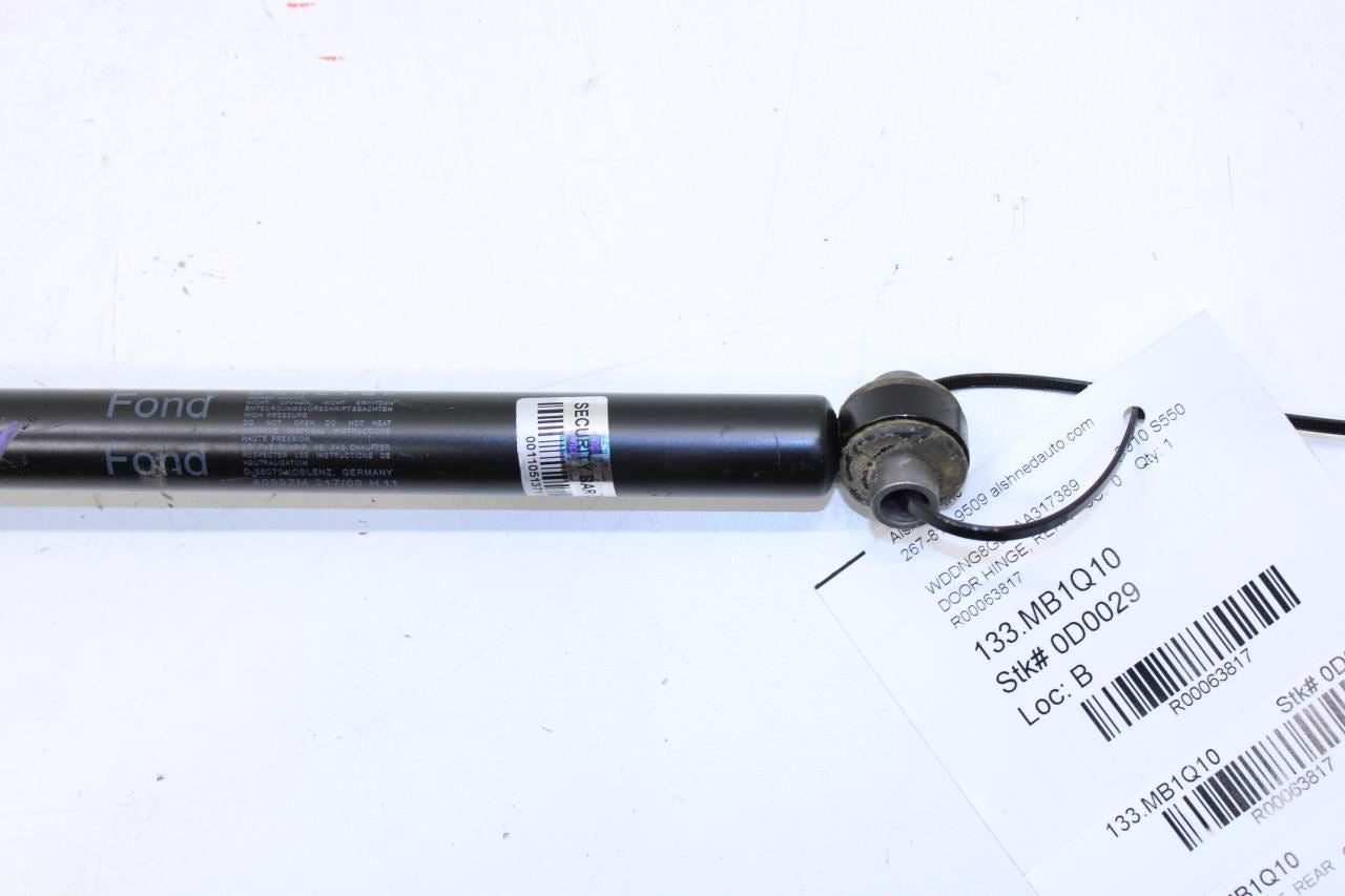 07-11 Mercedes-Benz S550 Rear RH Door Check Strap Shock Strut 221-730-05-16 OEM - Alshned Auto Parts
