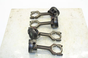 2014-2016 BMW 328i xDrive SULEV 2.0L Engine Pistone w/ Connecting Rod Set of 4