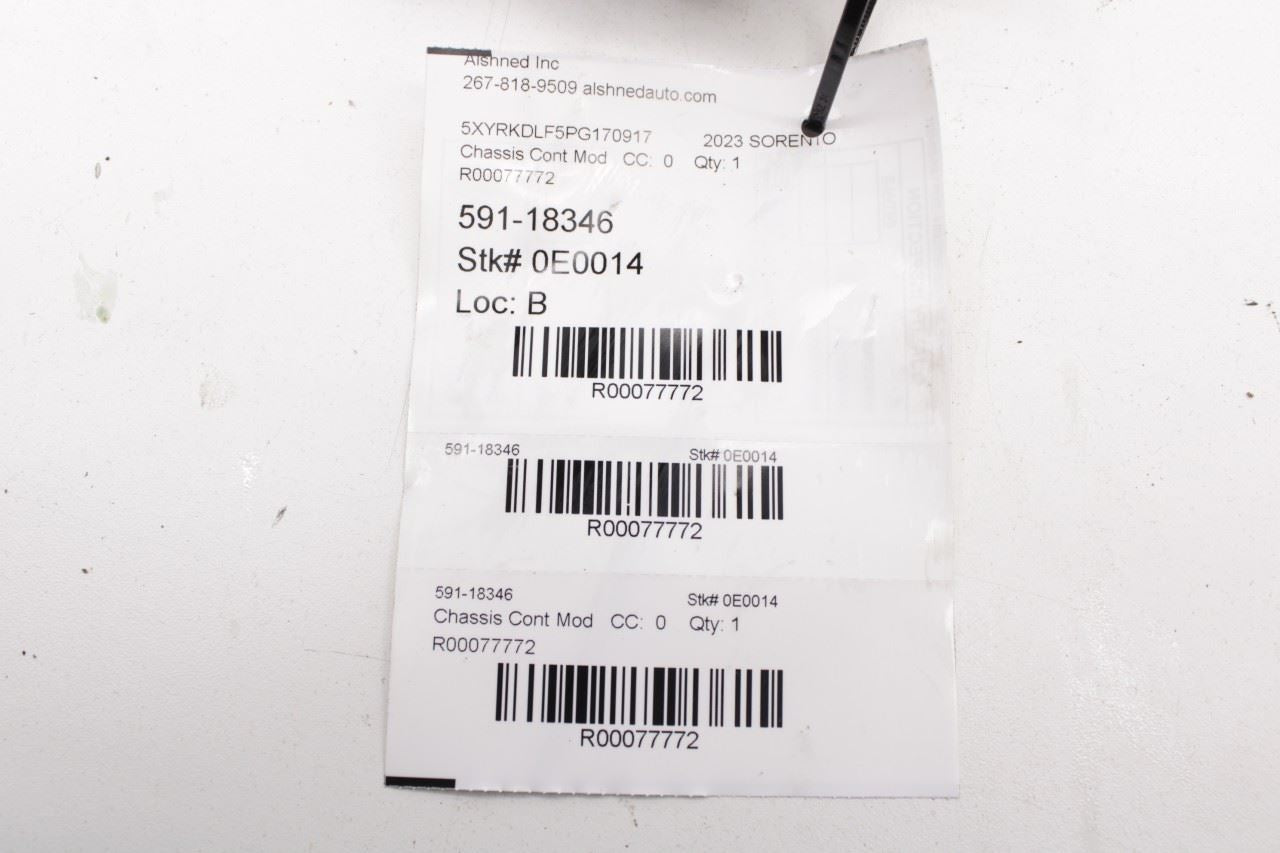 21-2023 Kia Sorento X-Line SX Prestige 2.5L Transmission Control Module TCU TCM - Alshned Auto Parts