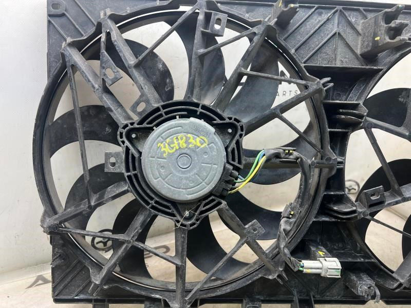 2014-20 Nissan Rogue S 2.5L Dual Radiator Cooling Fan Motor Assy 21481-4BA0A OEM - Alshned Auto Parts